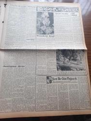 Vatan Gazetesi - Turkish Newspaper - 9 Haziran 1953 - ceza kanununda tadiller yazan Ahmet Emin Yalman Başmakale - eroin kokain morfin ve esrar imalcileri idam edilecek - Kadir gecesi sebebiyle Fatih camii'nde şefaat ya resulallah mahyası fotoğraf - Kore'de esirlerin iadesi için anlaşma Dün imza edildi fotoğraf - hac işleri dairesi kurulması isteniyor - NATO Kuvvetleri başkomutanı General Ridgway dün Ankara'ya veda ziyareti için geldi - İtalya seçimlerinde De Gasperi başta - Beşiktaş Danimarka karmasını 5-4 yendi - Amerikan kız koleji'nde karne töreni fotoğraf - kadınlar tekkesi yazan Refik Halit Karay Yazı Dizisi - Hakkı Yaratan isimli Türk mucidi türbinli otomobil imal etti - Atina'da büyük genel grev yapılıyor - İstanbul kapılarında fethin büyük tarihi romanı yazan Feridun Fazıl Tülbentçi Yazı Dizisi - çocuklar sizin köşeniz - Atlas sinemasında ters yüz ve yanlış yanlış üstüne piyesi - Belgrad Ankara Maçı fotoğraf - Cenevre'de kadınlara oy hakkı tanınmadı - Singer saatleri
