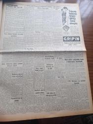 Vatan Gazetesi - Turkish Newspaper - 5 Mart 1955 - Bir ıslahat hamlesi yazan Ahmet Emin Yalman Başmakale - Adnan Menderes ve Refik Koraltan büyük bir ölüm tehlikesi atlattılar - Adnan Menderes'in bindiği otomobil demir yolu üzerinde raylar üzerinde kaldı - traktör fabrikası dün işletmeye açıldı - Kasım Gülek Türkiye'nin yabancı sermaye ihtiyacını belirtti - CHP meclisinde Nihat Erim aleyhinde konuşuldu - Hıfzı Oğuz Bekata Nihat Erim'i münazaraya çağırdı - Londra büyükelçimiz Hikmet Bayur'un cenazesi bugün naklediliyor - Gazze hadisesi güvenlik konseyinde görüşülüyor - Profesör Afet İnan'ın Konferansı fotoğraf - Edebiyatçılar birliği hakkında izahat verildi - Bir fetişist yakalandı - hanımın çiftliği yazan Orhan Kemal Yazı Dizisi - Mümtaz Faik Fenik Zafer gazetesinden ayrılıyor - geçmişte bugün Stalin'in ölümü yazan Feridun Fazıl Tülbentçi - Şah İsmail yazan Feridun Fazıl Tülbentçi Yazı Dizisi - Sanat Aleminde Yazan Zahir Güvemli - her gün bir yıldız Kirk Douglas fotoğraf - Sinerama