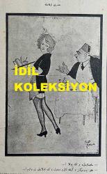 Osmanlıca Akbaba Mizah Dergisi-Gazetesi, Orijinal Dönem Basım, (Ottoman Magazine-Newspaper) - 2 Ekim 1924 - Sayı: 191 - Rumi: 2 Teşrin-i Evvel 1340 - Karikatürist Ramiz Gökçe'nin Çalışması: Seferber Maarif Ordusunun Yeni Cephesi 