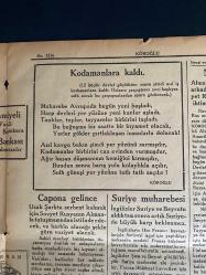 KÖROĞLU gazetesi 1941 YILI ALMAN RUS SAVAŞI KARİKATÜR NAZİ ALMANYASI DÖNEMİ