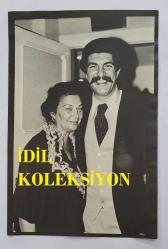 YEŞİLÇAM OYUNCUSU TANJU KOREL'İN ORİJİNAL AJANS-BASIN FOTOĞRAFI (KAĞIT BASKI) - 18 x 12 cm EBADINDA