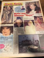 HAFTA SONU GAZETESİ DOĞUM GÜNÜ HEDİYESİ  ( Turkish Newspaper ) - 8 ARALIK 1979 -TAM TAKIM 12 SAYFADIR -Cengiz Polatkan - Zeki Müren - Kadir İnanır - Suna Keskin - Tarık Aktuğ - Begüm - Melek Koçyiğit - Sibel Egemen - Sezen Aksu - Ümit Utku - Diclehan Baban - Hilmi Tepaşır - Necati Karakurt - Nazan Şoray - Neşe Karaböcek - Tevfik Yener - Kemani Hasan Efendi - Türkan Şoray - Joseph Armağan - Neco - Mustafâ Karadeniz - Fatma Girik - Gülay Girik - Mehmet Nuri Girik - Avni Girik - Gülten Girik - Ayla - Damla - Necla Nur - Ali Orhan Zindancıoğlu - Oya Zindancıoğlu - Serdar Çakan - Üzülme karıcığım - Naciye Üzüm - Dina Hansen - Dost eller üzerinde son yolculuk - Cengiz Polatkan’ın son resmi - Zeki Müren herkesi aldatıyor - Sahte mumlarla kutlanan sahte doğum günleri - Butto’nun idamına hayır - Başörtülü protesto defilesi - Peshaver geceleri - Beyaz güvercin - Butto’nun izinde - Yeter artık Hülya - Bir dede vasiyeti - Paravan sevgili gerçek sevgili - Diclehan Baban rahat uyuyabilir - Nazan Şor