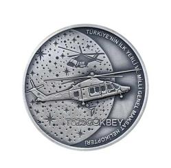 T625 Gökbey - Savunma Sanayi Serisi No:1 Hatıra Para