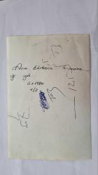 CAZ MÜZİĞİN SEVİLEN İSİMLERİNDEN BATERİST ASIM EKREN'İN ORİJİNAL FOTOĞRAFI - 18 x 12 cm EBADINDA - ASIM EKREN, KATILDIĞI TURNEDE MÜZİK İCRA EDERKEN ÇEKİLMİŞ BİR KARE. 5 OCAK 1986