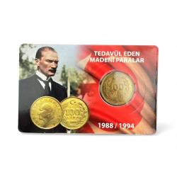 1989 Yılı 100 Lira Özel Kiti İçinde