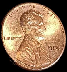 Amerika 1984 D Lincoln Cent