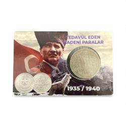 1939 Yılı 10 Kuruş Özel Kiti İçinde