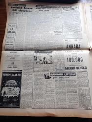 Vatan Gazetesi - Turkish Newspaper - 6 Mart 1955 - çok kıymetli bir enstitü yazan Ahmet Emin Yalman Başmakale - başvekil Adnan Menderes Arap devletlerine Mısır baskı yapıyor dedi - israilliler gazzede tekrar ateş açtılar fotoğraf - Celal Bayar Irak'ta - CHP meclis üyeleri Nihat Erim'in durumunu tenkit ettiler - grekoromen güreşlerde isveç'e dün 6 2 mağlup olduk - Hanımın çiftliği yazan Orhan Kemal Yazı Dizisi - Avrupa Birliği mevzuunda münazara - gençliğin Atatürk'e cevabı müsabakası geri bırakıldı - geçmişte bugün büyük sanatkar Mikelanj yazan Feridun Fazıl Tülbentçi - Şah İsmail yazan Feridun Fazıl Tülbentçi Yazı Dizisi - Kerbela vakası yazan Mehmet Şehitoğlu - son beste filmi oynayanlar Zeki Müren Belgin Doruk Sümer İnci ve Taksim sinemasında  - Kadın severse filmi oynayanlar Muzaffer Tema Gülistan Güzey Elhamra Bulvar ve Turan sinemalarında - Zeki Müren fotoğraf - İstanbul sinema tiyatro programı - Ankara İstanbul İzmir Teknik Üniversite radyo programı - Safiye Ayla Tepebaşında