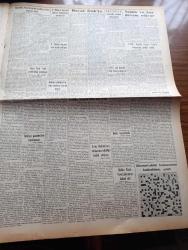 Vatan Gazetesi - Turkish Newspaper - 6 Mart 1955 - çok kıymetli bir enstitü yazan Ahmet Emin Yalman Başmakale - başvekil Adnan Menderes Arap devletlerine Mısır baskı yapıyor dedi - israilliler gazzede tekrar ateş açtılar fotoğraf - Celal Bayar Irak'ta - CHP meclis üyeleri Nihat Erim'in durumunu tenkit ettiler - grekoromen güreşlerde isveç'e dün 6 2 mağlup olduk - Hanımın çiftliği yazan Orhan Kemal Yazı Dizisi - Avrupa Birliği mevzuunda münazara - gençliğin Atatürk'e cevabı müsabakası geri bırakıldı - geçmişte bugün büyük sanatkar Mikelanj yazan Feridun Fazıl Tülbentçi - Şah İsmail yazan Feridun Fazıl Tülbentçi Yazı Dizisi - Kerbela vakası yazan Mehmet Şehitoğlu - son beste filmi oynayanlar Zeki Müren Belgin Doruk Sümer İnci ve Taksim sinemasında  - Kadın severse filmi oynayanlar Muzaffer Tema Gülistan Güzey Elhamra Bulvar ve Turan sinemalarında - Zeki Müren fotoğraf - İstanbul sinema tiyatro programı - Ankara İstanbul İzmir Teknik Üniversite radyo programı - Safiye Ayla Tepebaşında