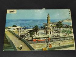 K0056-İZMİR KONAK MEYDANI VE SAAT KULESİ KARTPOSTAL