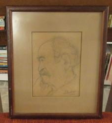 Şerif Baykurt Desen - Resim: Vahit Lütfü Salcı - YIL:1946