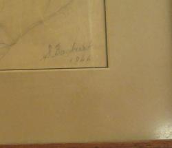 Şerif Baykurt Desen - Resim: Vahit Lütfü Salcı - YIL:1946