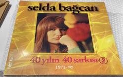 40 Yılın 40 Şarkısı - 2  Selda Bağcan LP  PLAK SIFIR JELATİNLİ AMBALAJINDADIR