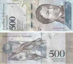 Venezuela 2018 500 Bolivar Çil