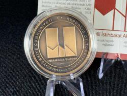 Darphane MİT Milli İstihbarat Teşkilatı – Bronz Hatıra Sikkesi