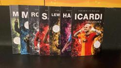 Futbolun Süper Yıldızları- Ronaldo -  Messi - Mbappe - Salah - Lewandowski - Icardi - Haaland (7 Kitap)