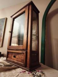 Minyatür Masif Ahşap Dolap / 58 cm