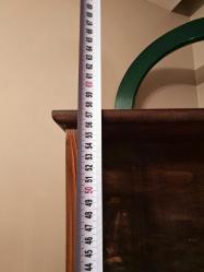 Minyatür Masif Ahşap Dolap / 58 cm