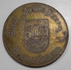 Efemera - BREMERHAVEN BANK MADALYONU - kitantik - kitaLog