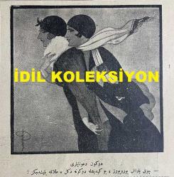 Osmanlıca Akbaba Mizah Dergisi-Gazetesi, Orijinal Dönem Basım, (Ottoman Magazine-Newspaper) - 6 Kasım 1924 - Sayı: 201 - Rumi: 6 Teşrin-i Sani 1340 - Karikatürist Ramiz Gökçe'nin İsmet İnönü Temalı Çalışması: Mecliste Muarızlar 