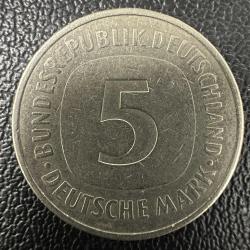 Almanya 5 Mark 1981 J