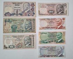 6.EMİSYON 7 ADET PARA SETİ