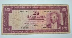 5. EMİSYON 1.TERTİP 2,5 TÜRK LİRASI