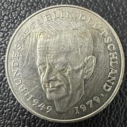 Almanya 2 Mark 1990 J Dr. Kurt Schumacher 30. Yıldönümü