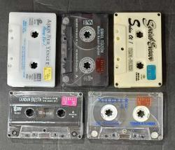 KARTONETSİZ TÜRKÇE POPİ KASET LOTU * LOT 255 * AŞKIN NUR YENGİ * SİBEL TÜZÜN * CANDAN ERÇETİN * SERTAB ERENER * NİLÜFER