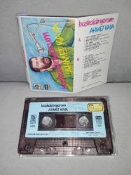 Kaset Ahmet Kaya başkaldırıyorum. Orijinal 1988 Kağıt Baskı. Kartonet tertemiz. kasette yazı var, sorunsuz çalışıyor