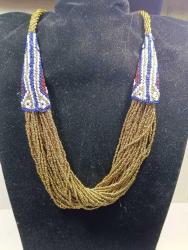 K1-----BONCUK İŞİ EL YAPIMI KOLYE