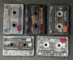 KARTONETSİZ TÜRKÇE POP KASET LOTU * LOT 253 * AJDA PEKKAN * SEZEN AKSU * GÖKHAN ÖZEN * SONER ARICA * NAZAN ÖNCEL