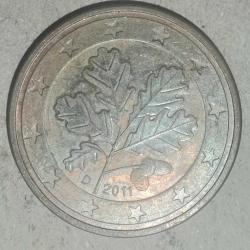 ALMANYA  2011  D    5 EURO CENT