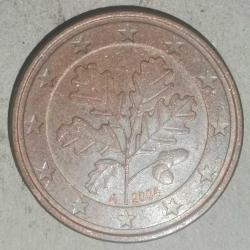 ALMANYA  2004 A     5 EURO CENT