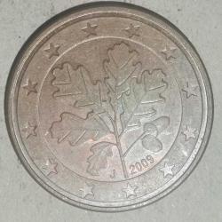ALMANYA  2009 J    5 EURO CENT
