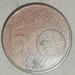 ALMANYA  2007 A    5 EURO CENT