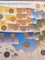 Amerika Quarter Dolar hatıra para Seti 50 Eyalet Set