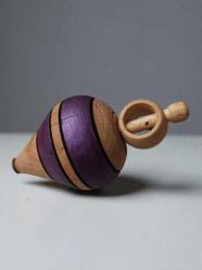 vintage ahşap desenli topaç