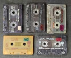 KARTONETSİZ ÖZGÜN MÜZİK KASET LOTU * LOT 243 * FAHİR ATAKOĞLU * ADİL ARSLAN * FERHAT TUNÇ * ZÜLFÜ LİVANELİ (x2)