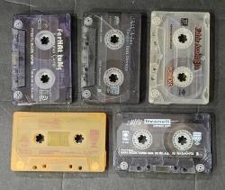 KARTONETSİZ ÖZGÜN MÜZİK KASET LOTU * LOT 243 * FAHİR ATAKOĞLU * ADİL ARSLAN * FERHAT TUNÇ * ZÜLFÜ LİVANELİ (x2)