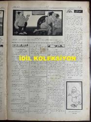 Osmanlıca Akbaba Mizah Dergisi-Gazetesi, Orijinal Dönem Basım, (Ottoman Magazine-Newspaper) - 25 Ağustos 1924 - Sayı: 180 - Rumi: 25 Ağustos 1340 - Karikatür: Galiba Bizim Memleketi Görmüşler!.. Merihdekiler: (Dünyaya Bakarak) Eskiden Mamur İmiş Ama Şimdi Hayattan Eser Yok!.. - Laklakiyat: Merih'e Dair - İki Mebus: Büyükada'da Yakup Kadri (Karaosmanoğlu) Bey Dalgınlıkla Falih Rıfkı (Atay) Bey'e 