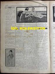 Osmanlıca Akbaba Mizah Dergisi-Gazetesi, Orijinal Dönem Basım, (Ottoman Magazine-Newspaper) - 25 Ağustos 1924 - Sayı: 180 - Rumi: 25 Ağustos 1340 - Karikatür: Galiba Bizim Memleketi Görmüşler!.. Merihdekiler: (Dünyaya Bakarak) Eskiden Mamur İmiş Ama Şimdi Hayattan Eser Yok!.. - Laklakiyat: Merih'e Dair - İki Mebus: Büyükada'da Yakup Kadri (Karaosmanoğlu) Bey Dalgınlıkla Falih Rıfkı (Atay) Bey'e 