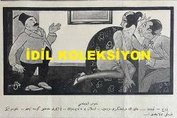 Osmanlıca Akbaba Mizah Dergisi-Gazetesi, Orijinal Dönem Basım, (Ottoman Magazine-Newspaper) - 25 Ağustos 1924 - Sayı: 180 - Rumi: 25 Ağustos 1340 - Karikatür: Galiba Bizim Memleketi Görmüşler!.. Merihdekiler: (Dünyaya Bakarak) Eskiden Mamur İmiş Ama Şimdi Hayattan Eser Yok!.. - Laklakiyat: Merih'e Dair - İki Mebus: Büyükada'da Yakup Kadri (Karaosmanoğlu) Bey Dalgınlıkla Falih Rıfkı (Atay) Bey'e 