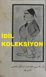 Osmanlıca Akbaba Mizah Dergisi-Gazetesi, Orijinal Dönem Basım, (Ottoman Magazine-Newspaper) - 25 Ağustos 1924 - Sayı: 180 - Rumi: 25 Ağustos 1340 - Karikatür: Galiba Bizim Memleketi Görmüşler!.. Merihdekiler: (Dünyaya Bakarak) Eskiden Mamur İmiş Ama Şimdi Hayattan Eser Yok!.. - Laklakiyat: Merih'e Dair - İki Mebus: Büyükada'da Yakup Kadri (Karaosmanoğlu) Bey Dalgınlıkla Falih Rıfkı (Atay) Bey'e 