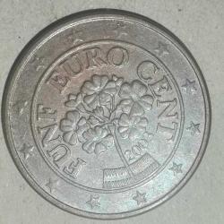 AVUSTURYA 2003   5 EURO CENT