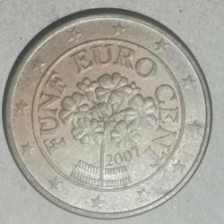 AVUSTURYA 2007   5 EURO CENT