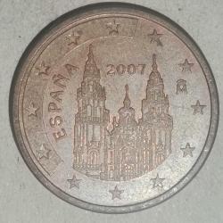 İSPANYA  2007   5 EURO CENT