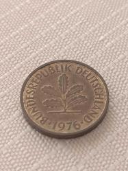 1976  ALMANYA 5 PFENNIG