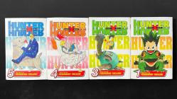 Hunter x Hunter Manga Lot, Vol. 1,3,4,5 – Missing Vol. 2 – English – Softcover – Yoshihiro Togashi – VIZ Media