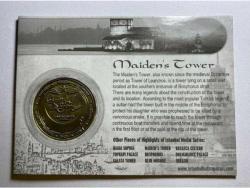 Kız Kulesi Istanbul Hatıra Madalyon Çil